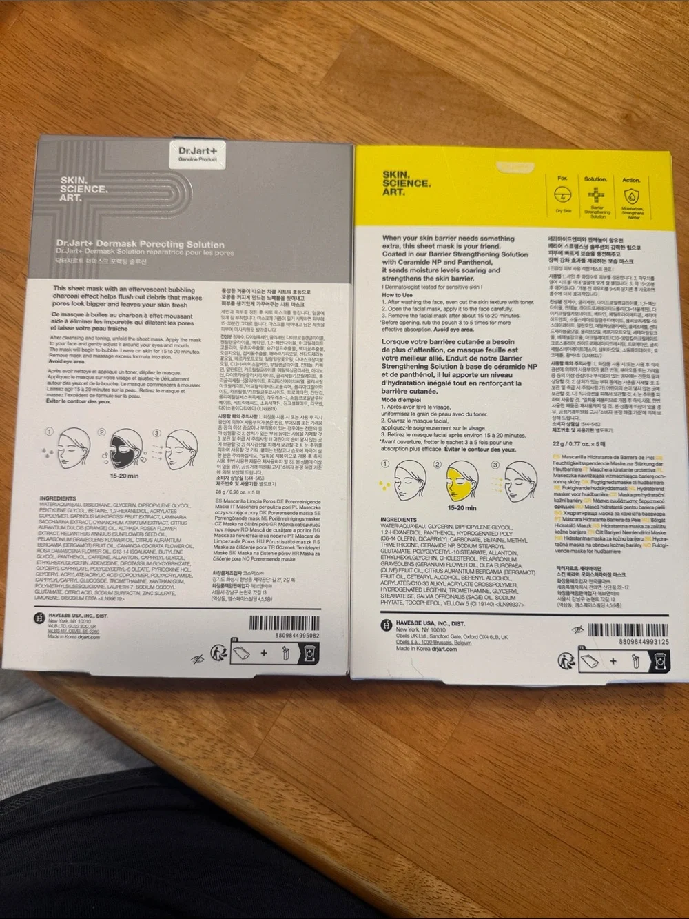 Dr Jart+ Porecting Solution and Ceramidin Face Masks (9)